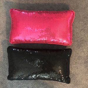 super cute sequin throw pillows